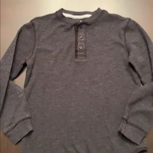 Boy - knit - long sleeve - 1/4 buttons